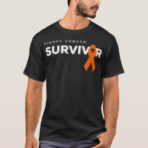 Kidney Cancer Survivor with Ribbon  T-Shirt