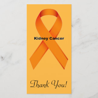 Kidney Cancer Thank You Card