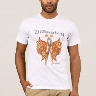 Kidney Cancer Warrior 2 Celtic Butterfly T-Shirt