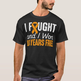 Kidney Cancerversary 10 Years Kidney Cancer Free G T-Shirt