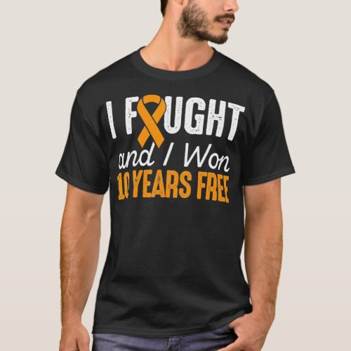 Kidney Cancerversary 10 Years Kidney Cancer Free G T_Shirt