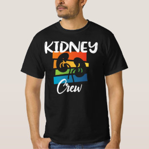 Kidney Crew Dialysis Nurse Nephrology Kidney Squad T-Shirt