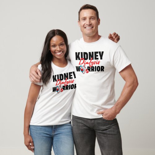 Kidney Dialysis Warrior Kidney Recipient Matching T_Shirt