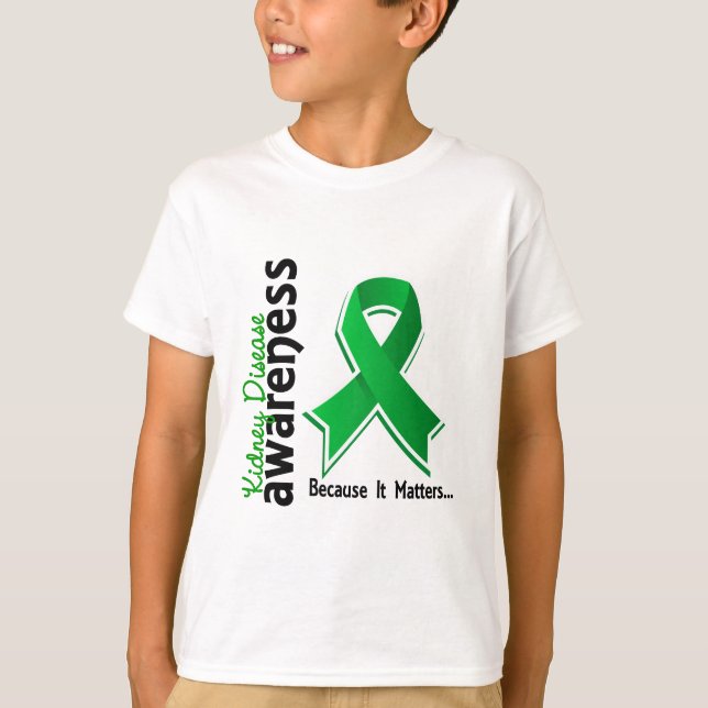 Kidney Disease Awareness 5 T-Shirt (Front)