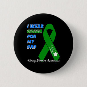 Kidney Disease Awareness Dialysis Transplant Donor Button