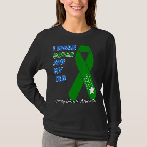 Kidney Disease Awareness Dialysis Transplant Donor T_Shirt