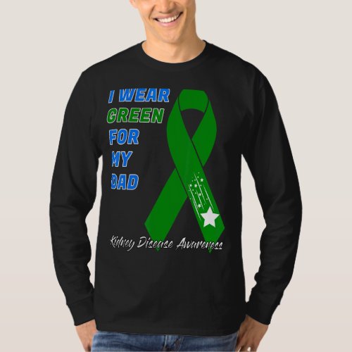 Kidney Disease Awareness Dialysis Transplant Donor T_Shirt