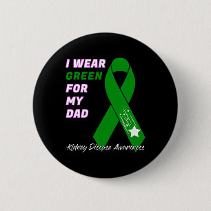 Kidney Disease Awareness Dialysis Transplant Patie Button