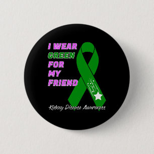 Kidney Disease Awareness Dialysis Transplant Patie Button