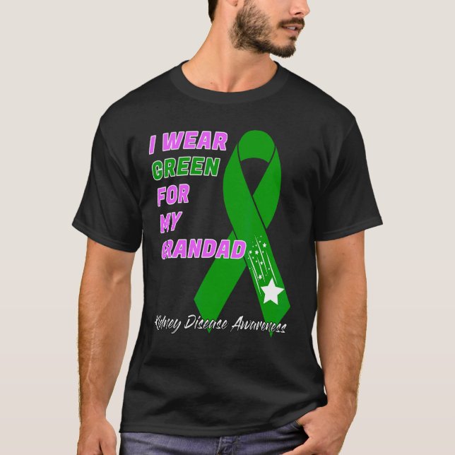 Kidney Disease Awareness Dialysis Transplant Patie T-Shirt (Front)
