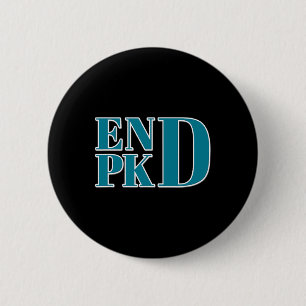 Kidney Disease Awareness End Pkd Fight  Button