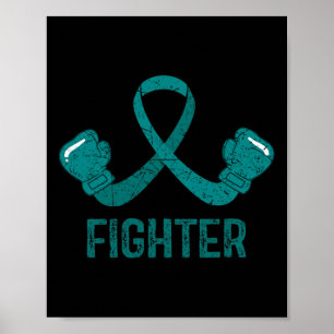Kidney Disease Awareness Fighter  Poster