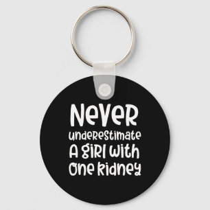 Kidney Disease Awareness Girl Donor Transplant For Keychain