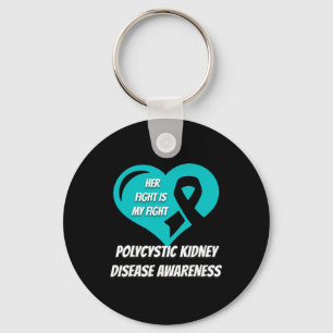 Kidney Disease Awareness  Keychain
