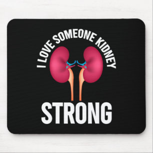 Kidney Disease Awareness Shirt Mouse Pad