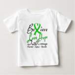 Kidney Disease Believe Heart Collage Baby T-Shirt