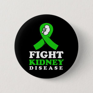 Kidney Disease Fighter Button