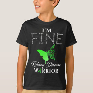 Kidney Disease Warrior I'm Fine 1 T-Shirt