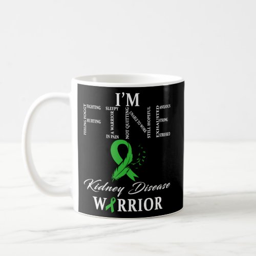Kidney Disease Warrior IM Fine Coffee Mug