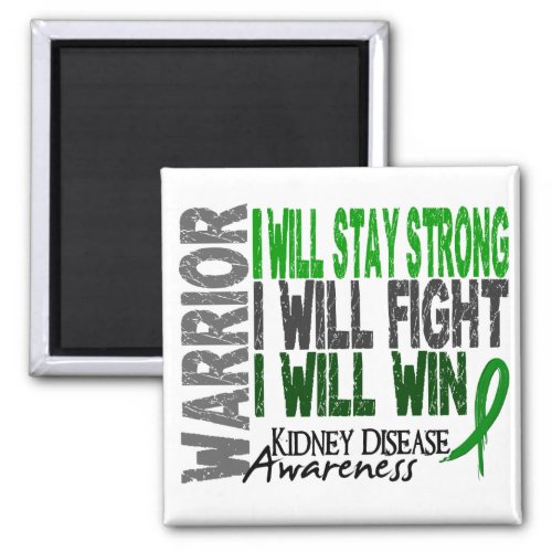 Kidney Disease Warrior Magnet