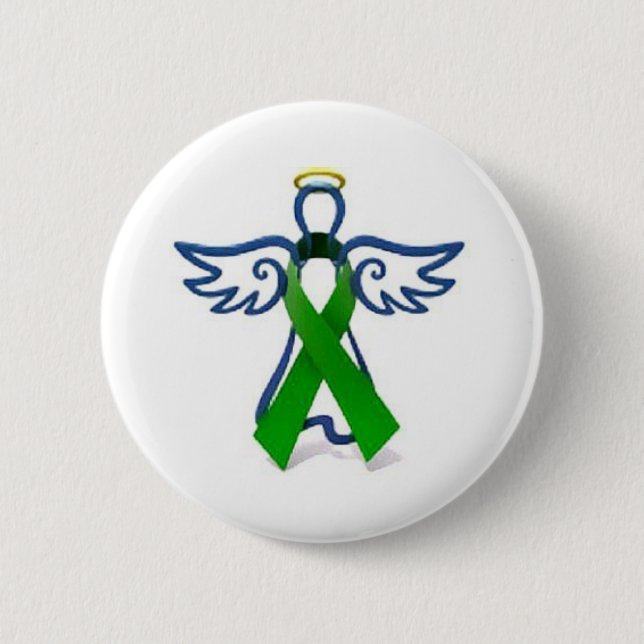 Kidney Donor Angel Pinback Button (Front)