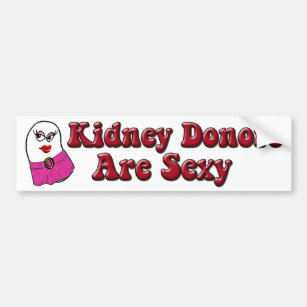 Kidney Donor Bumper Sticker 2