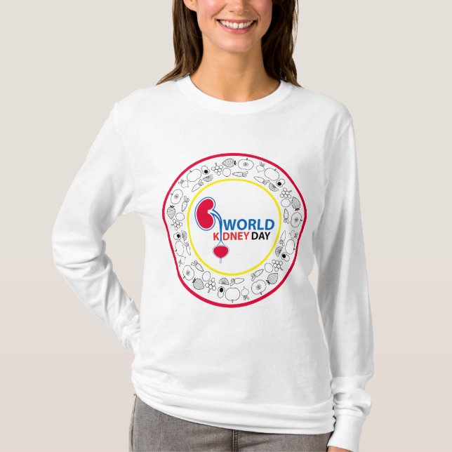 Kidney Health for Everyone Everywhere T-Shirt (Front)