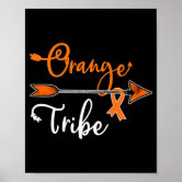 Cancer Bully (Orange Ribbon) Poster