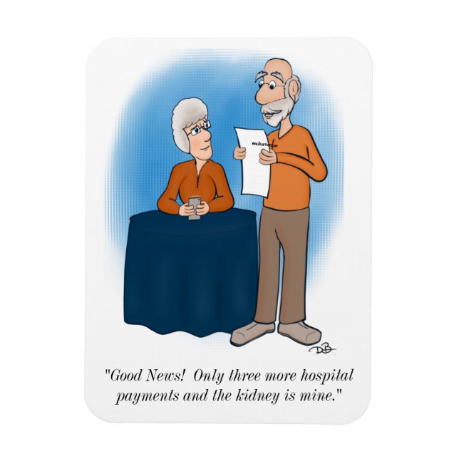 Kidney Magnet (Vertical)