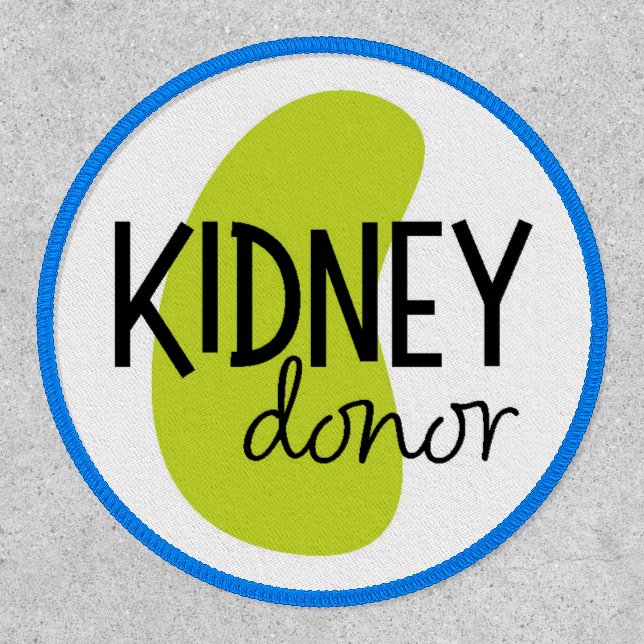 Kidney Organ Living Donor Patch (Front)