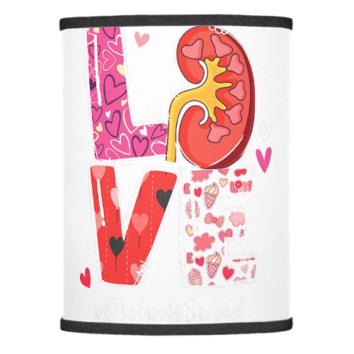 Kidney Organ Love Dialysis Squad Nurse Nursing Val Lamp Shade