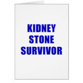 Kidney Stone Survivor (Front)