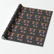 Kidney Stone Survivor Funny Surgery Recovery Humor Wrapping Paper