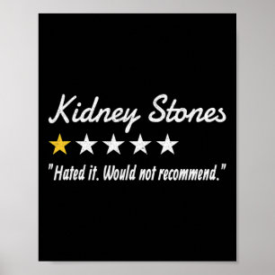 Kidney Stones 1-star Review Kidney Stones Kidney D Poster