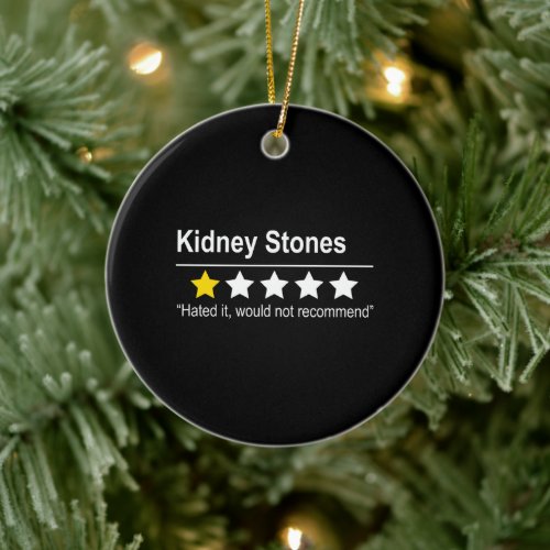 Kidney stones _ not recommended _ urine urination ceramic ornament