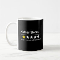 Kidney stones - not recommended - urine urination