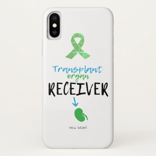 Kidney Tranplant iPhone XS Case