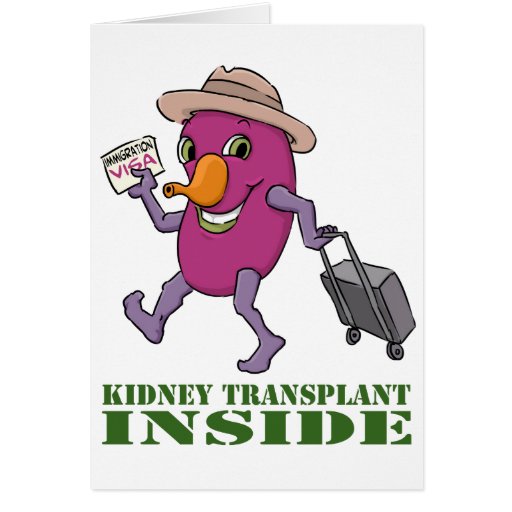 Fresh 99 Kidney Transplant Anniversary Card