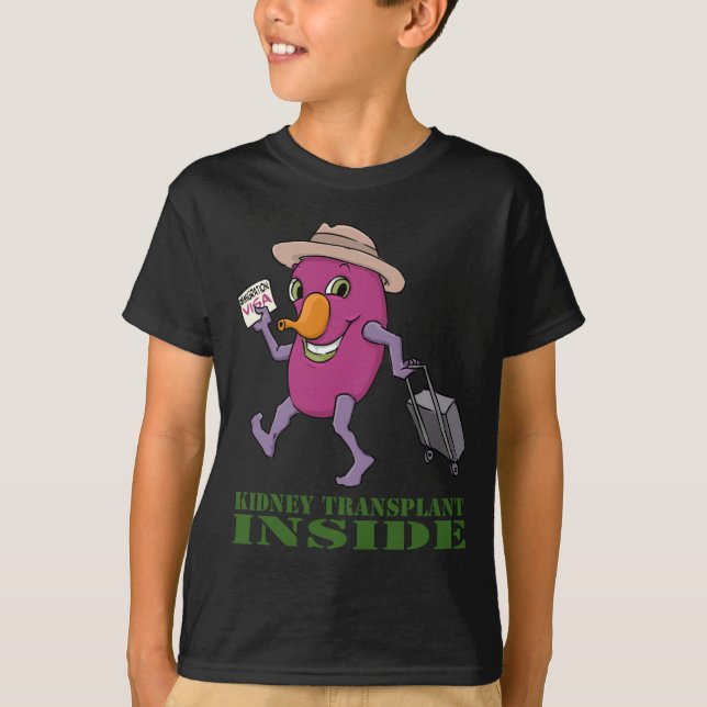 Kidney Transplant Inside T-Shirt (Front)