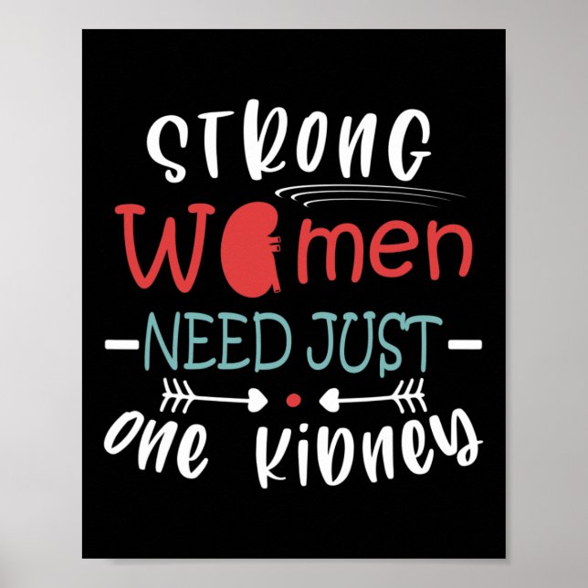 Kidney Transplant Surgery Kidney Donor Kidney Dise Poster (Front)