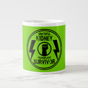 Kidney Transplant Survivor Giant Coffee Mug