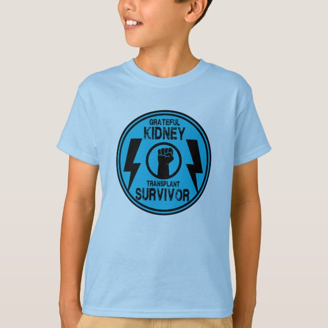 Kidney Transplant Survivor T-Shirt (Front)