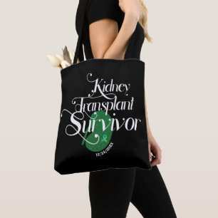 Kidney Transplant Survivor Tote Bag