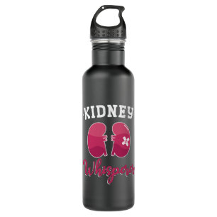 Kidney Whisperer Dialysis Nurse Nephrology Tech Stainless Steel Water Bottle