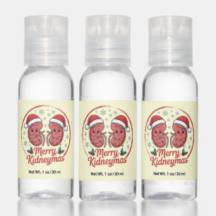 Kidneymas Christmas Funny Kidney Holiday for Nephr Hand Sanitizer