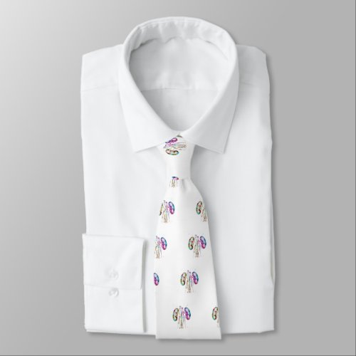 Kidneys anatomy neck tie