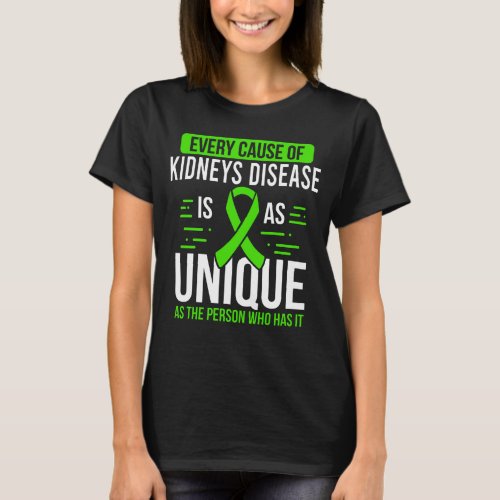 Kidneys Disease Month Day Warrior Survivor Disease T_Shirt