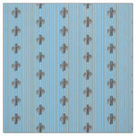 Kidneys Nephrology Blue Striped Fabric