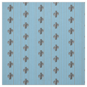 Kidneys Nephrology Blue Striped Fabric
