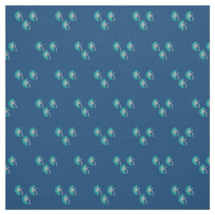 Kidneys Nephrology Navy Fabric